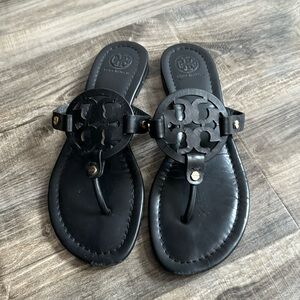 Tory Burch Miller Black Sandals